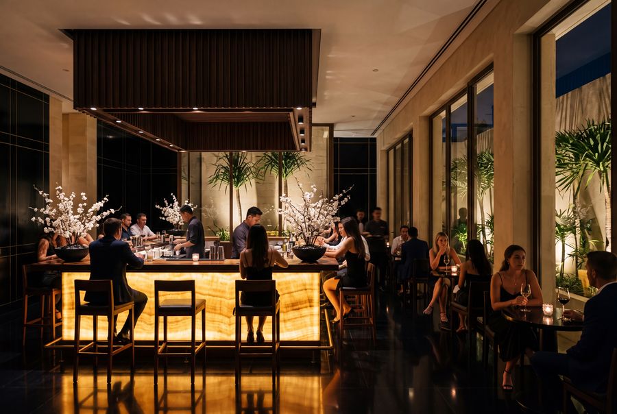 Onyx bar, artist's impression